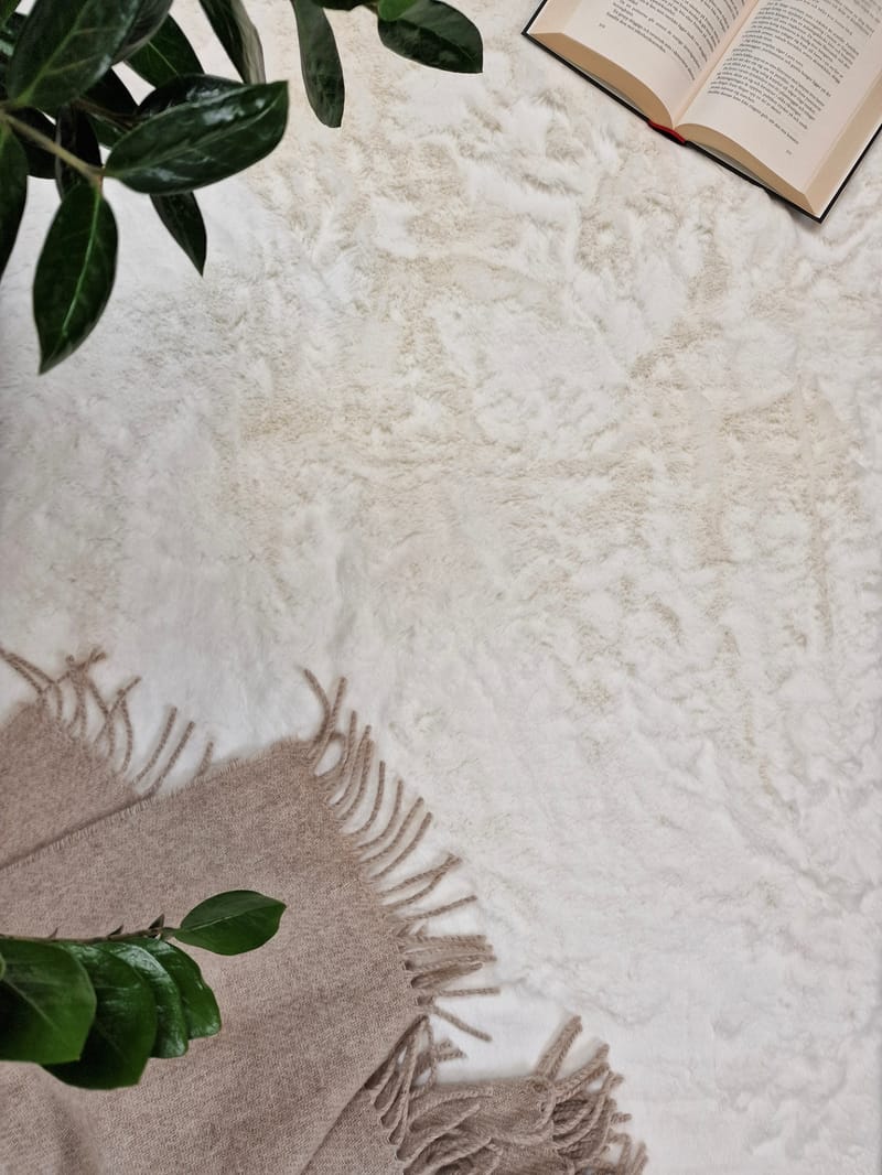 Nukkamatto Heaven 80x160 cm Valkoinen - Valkoinen - Kodintekstiilit & matot - Matto - Moderni matto - Nukkamatto