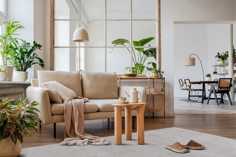 Nukkamatto Sheraton 160x230 cm Hopea - Hopea - Kodintekstiilit & matot - Matto - Moderni matto - Nukkamatto