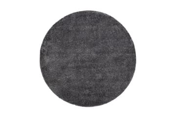 Nukkamatto Sheraton Pyöreä Ø120 cm Grafiitti - Grafiitti - Kodintekstiilit & matot - Matto - Moderni matto - Nukkamatto