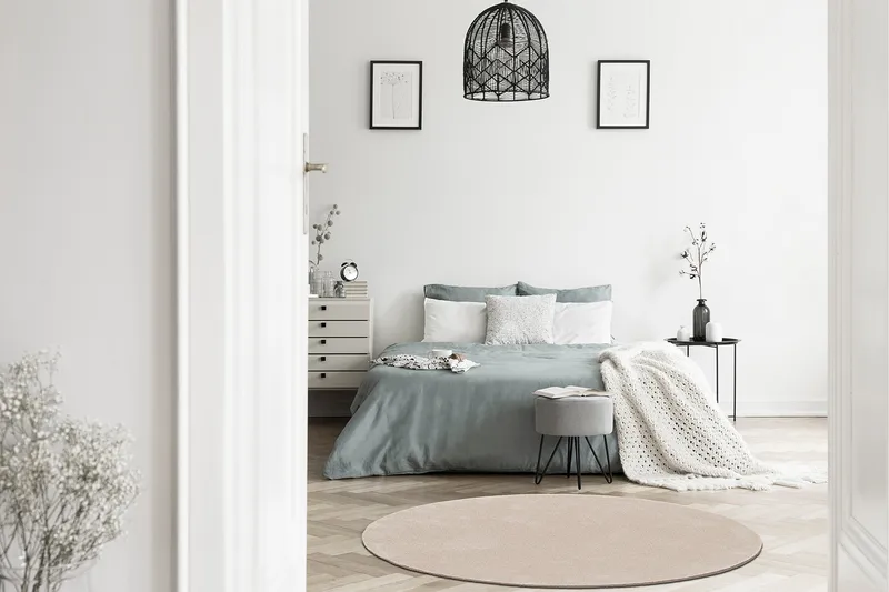 Nukkamatto Sheraton Pyöreä Ø240 cm Kerma - Kerma - Kodintekstiilit & matot - Matto - Moderni matto - Nukkamatto