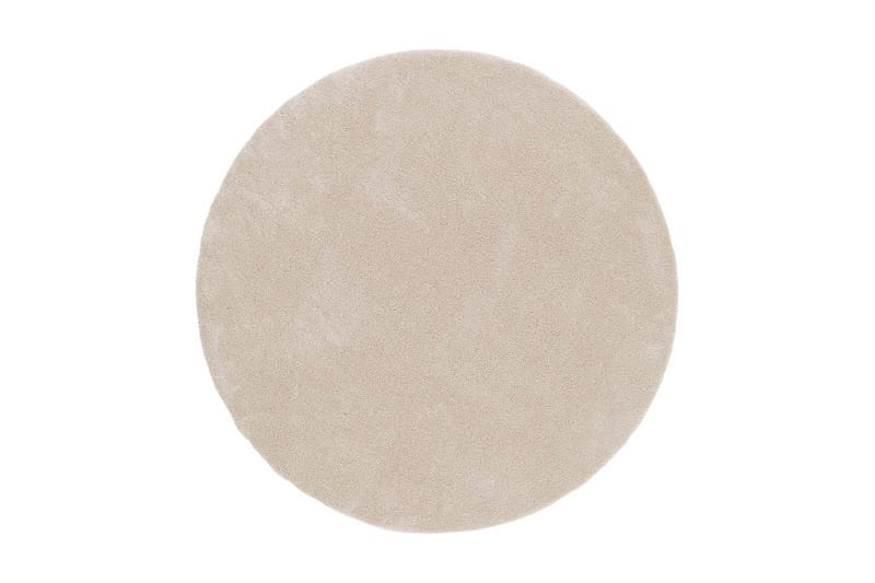 Nukkamatto Sheraton Pyöreä Ø120 cm Kerma - Kerma - Kodintekstiilit & matot - Matto - Moderni matto - Nukkamatto