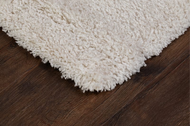Nukkamatto Teddy 133x190 cm Valkoinen - Valkoinen - Kodintekstiilit & matot - Matto - Moderni matto - Nukkamatto