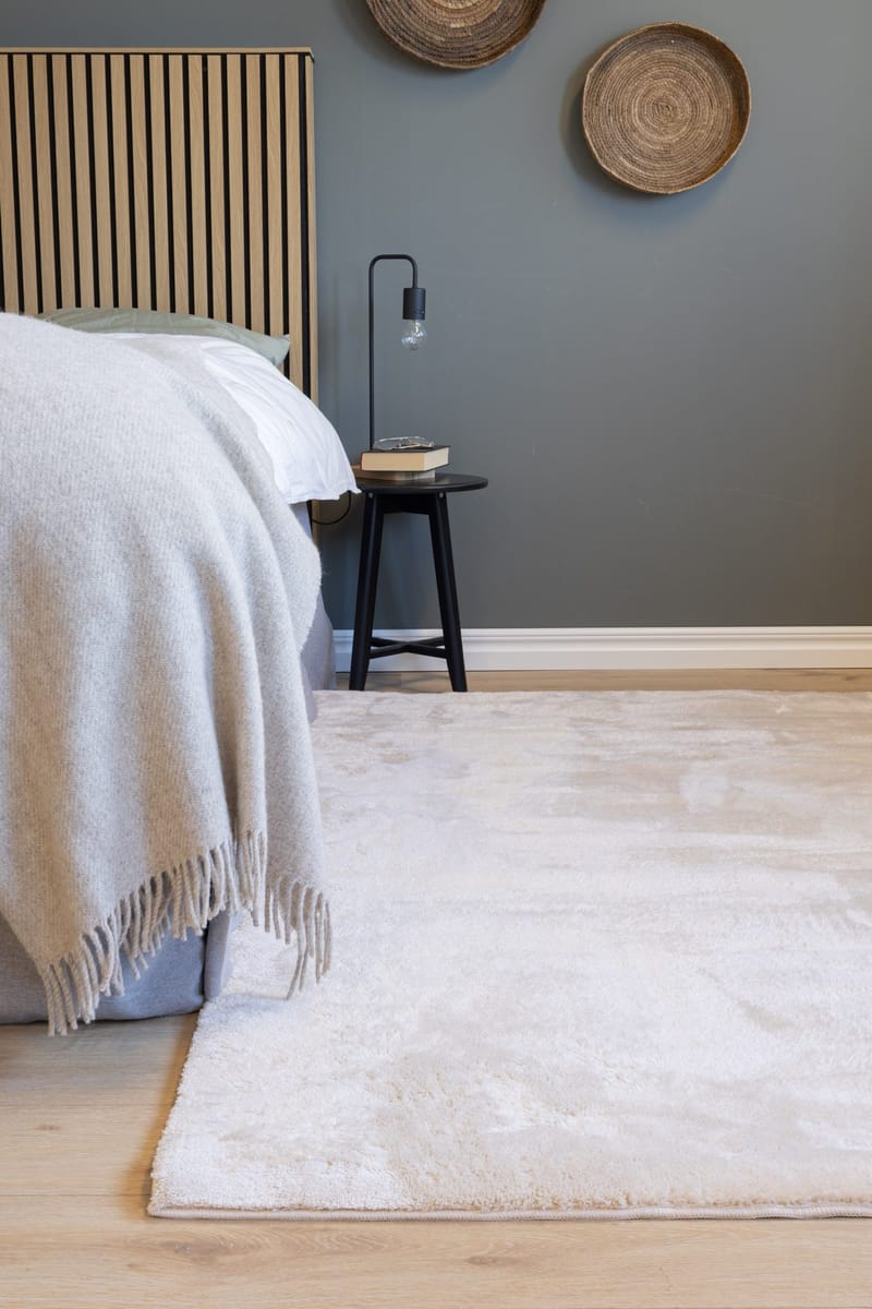 Serul Ryijymatto 110x160 cm Suorakulmainen - Luonnonväri - Kodintekstiilit & matot - Matto - Moderni matto - Nukkamatto