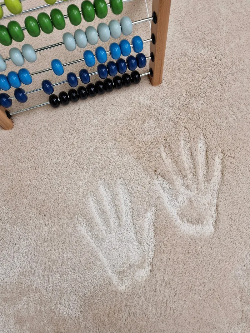 Serul Ryijymatto 133x190 cm Suorakulmainen - Luonnonväri - Kodintekstiilit & matot - Matto - Moderni matto - Nukkamatto