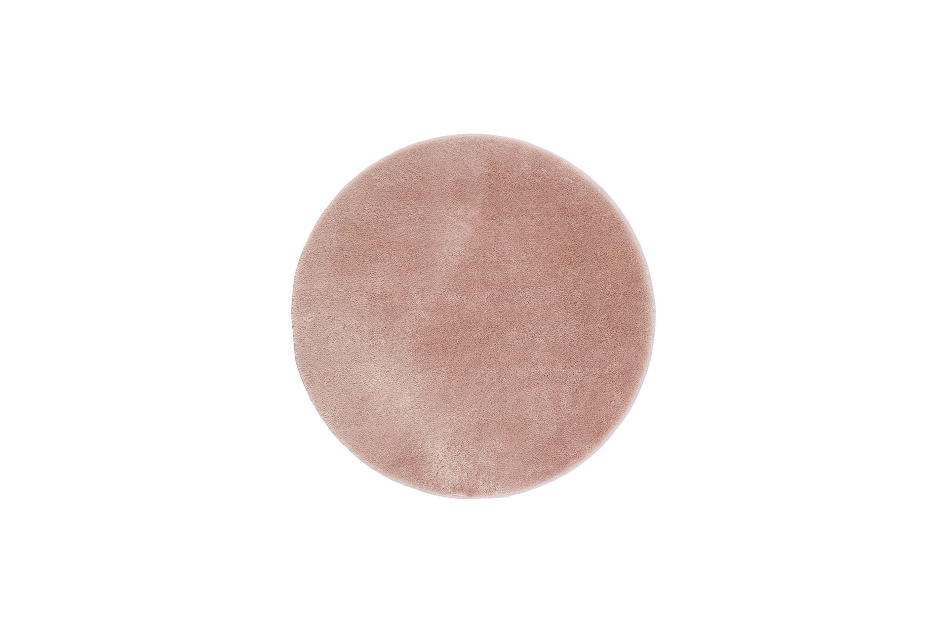 Serul Ryijymatto 160 cm Pyöreä - Rosa - Kodintekstiilit & matot - Matto - Moderni matto - Nukkamatto