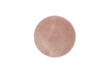 Serul Ryijymatto 160 cm Pyöreä - Rosa - Kodintekstiilit & matot - Matto - Moderni matto - Nukkamatto