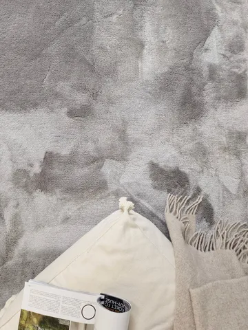 Serul Ryijymatto 160x230 cm Suorakulmainen - Hopea - Kodintekstiilit & matot - Matto - Moderni matto - Nukkamatto