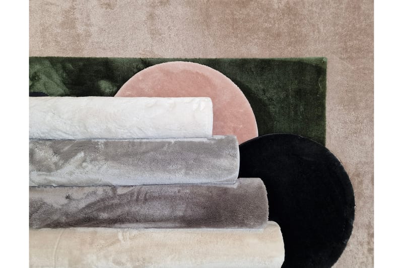 Serul Ryijymatto 160x230 cm Suorakulmainen - Vihreä - Kodintekstiilit & matot - Matto - Moderni matto - Nukkamatto