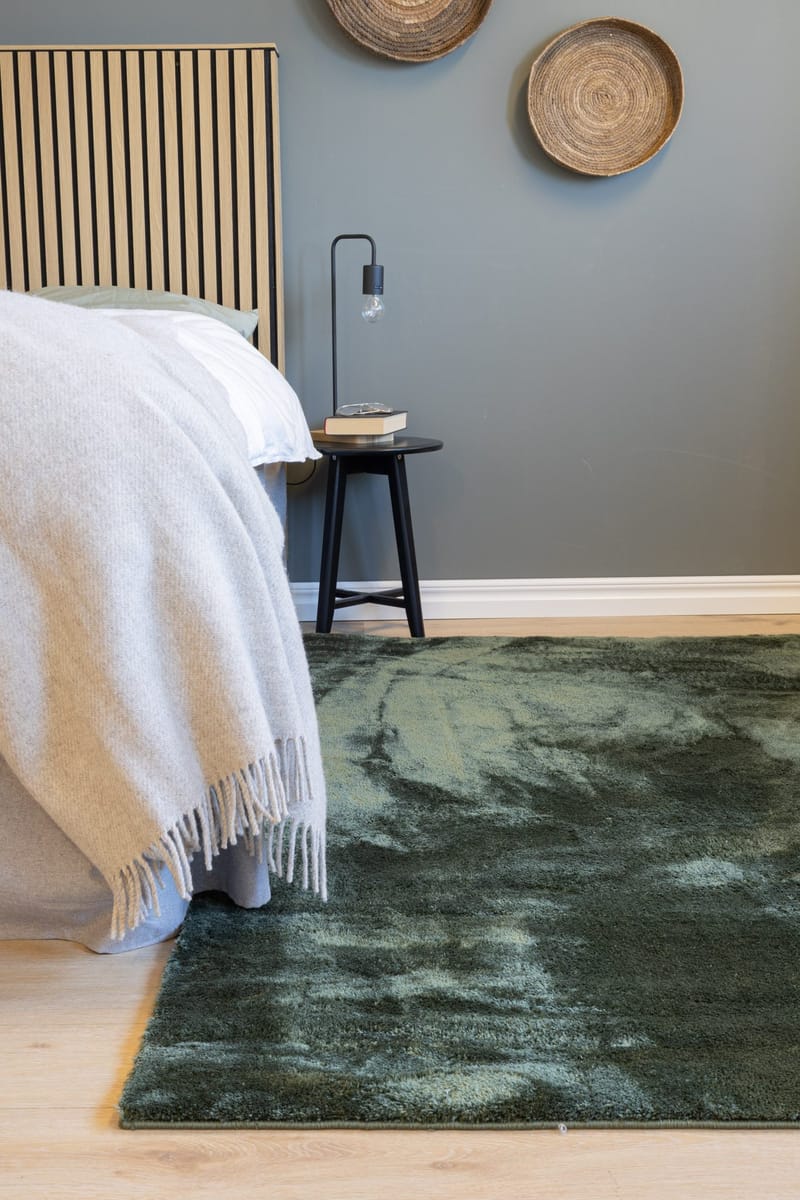 Serul Ryijymatto 200x290 cm Suorakulmainen - Vihreä - Kodintekstiilit & matot - Matto - Moderni matto - Nukkamatto