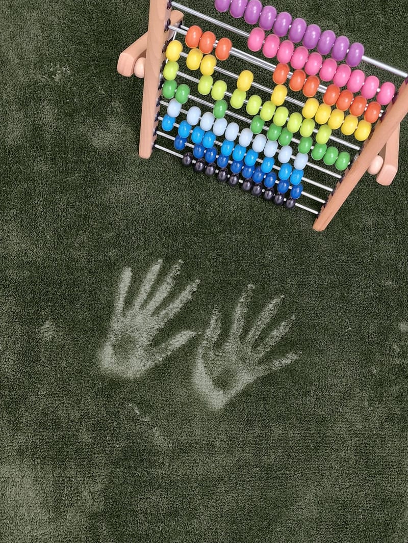 Serul Ryijymatto 200x290 cm Suorakulmainen - Vihreä - Kodintekstiilit & matot - Matto - Moderni matto - Nukkamatto