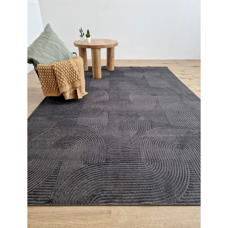 Peseytyvä matto Castello Art - Grafiitti - Kodintekstiilit & matot - Matto - Moderni matto - Räsymatto