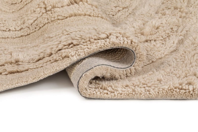 Pure Villamatto 170x240 cm Suorakaide - Beige - Kodintekstiilit & matot - Matto - Moderni matto - Villamatto