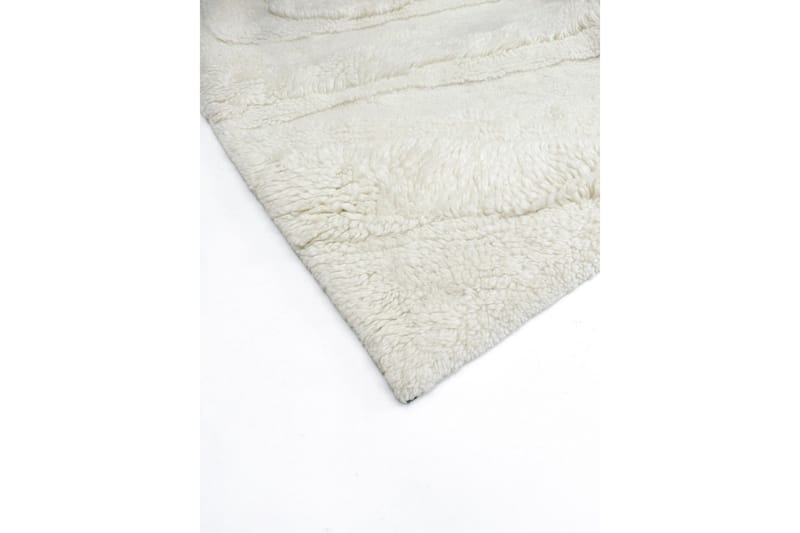 Pure Villamatto 170x240 cm Suorakaide - Kreemi - Kodintekstiilit & matot - Matto - Moderni matto - Villamatto