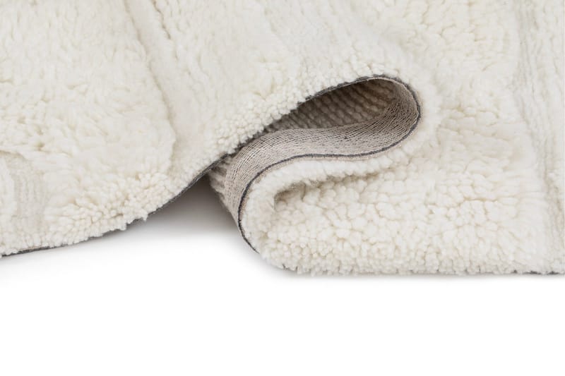 Pure Villamatto 200x300 cm Suorakaide - Kreemi - Kodintekstiilit & matot - Matto - Moderni matto - Villamatto