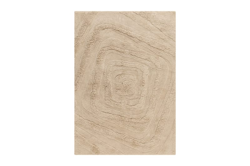 Pure Villamatto 240x340 cm Suorakaide - Beige - Kodintekstiilit & matot - Matto - Moderni matto - Villamatto