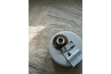 Pure Villamatto 240x340 cm Suorakaide - Beige - Kodintekstiilit & matot - Matto - Moderni matto - Villamatto