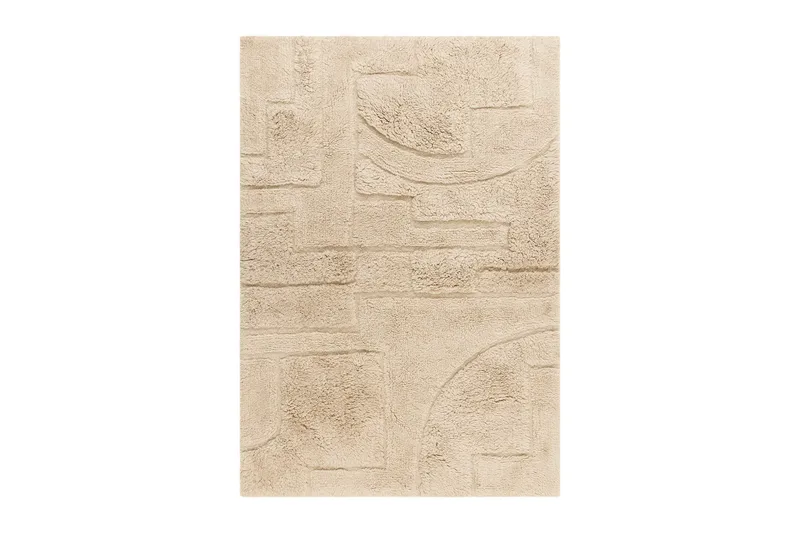 Pure Villamatto 300x400 cm Suorakaide - Beige - Kodintekstiilit & matot - Matto - Moderni matto - Villamatto