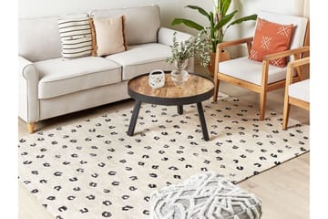 Puuvillamatto Afis 160x230 cm - Beige - Kodintekstiilit & matot - Matto - Moderni matto - Puuvillamatto