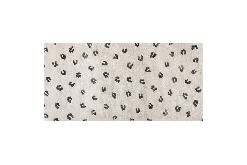 Puuvillamatto Afis 80x150 cm - Beige - Kodintekstiilit & matot - Matto - Moderni matto - Puuvillamatto