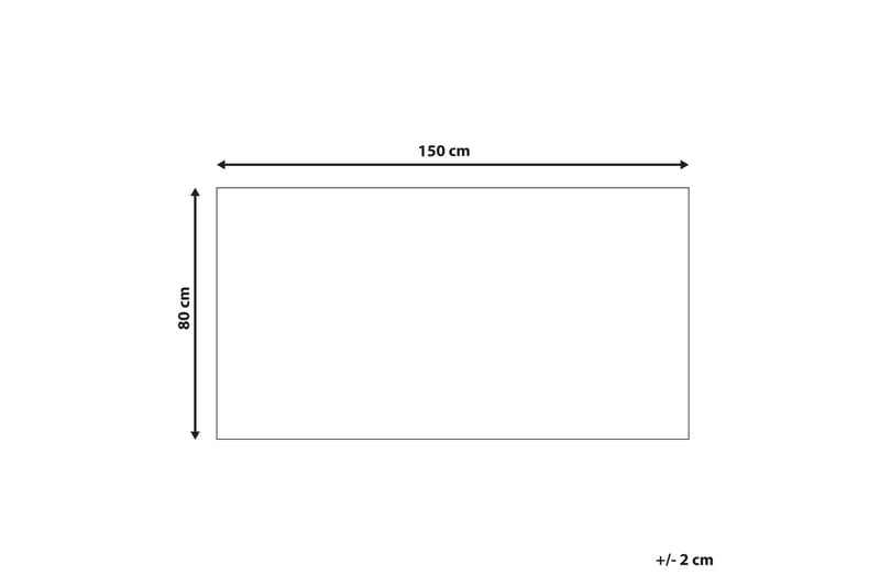 Puuvillamatto Afis 80x150 cm - Beige - Kodintekstiilit & matot - Matto - Moderni matto - Puuvillamatto