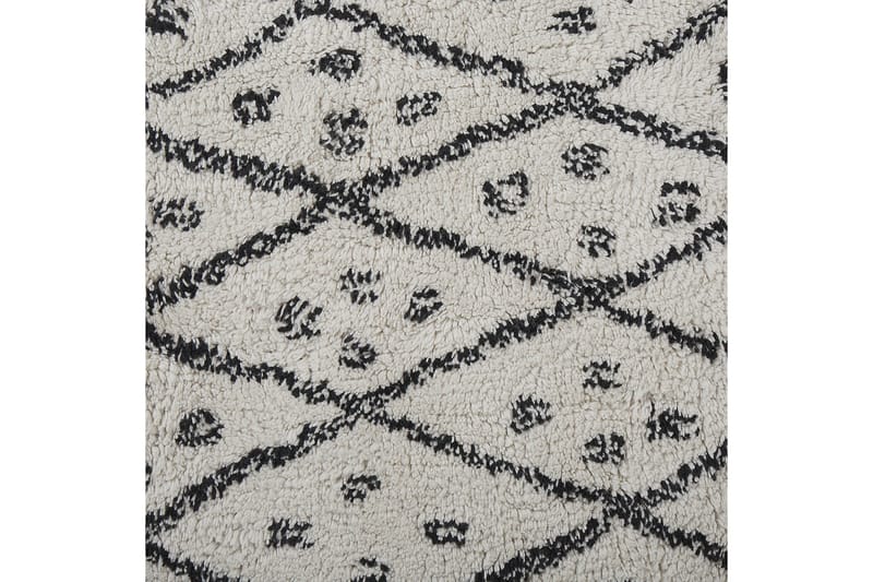 Puuvillamatto Agadir 160x230 cm - Musta/Valkoinen - Kodintekstiilit & matot - Matto - Moderni matto - Puuvillamatto