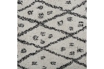 Puuvillamatto Agadir 80x150 cm - Musta/Valkoinen - Kodintekstiilit & matot - Matto - Moderni matto - Puuvillamatto