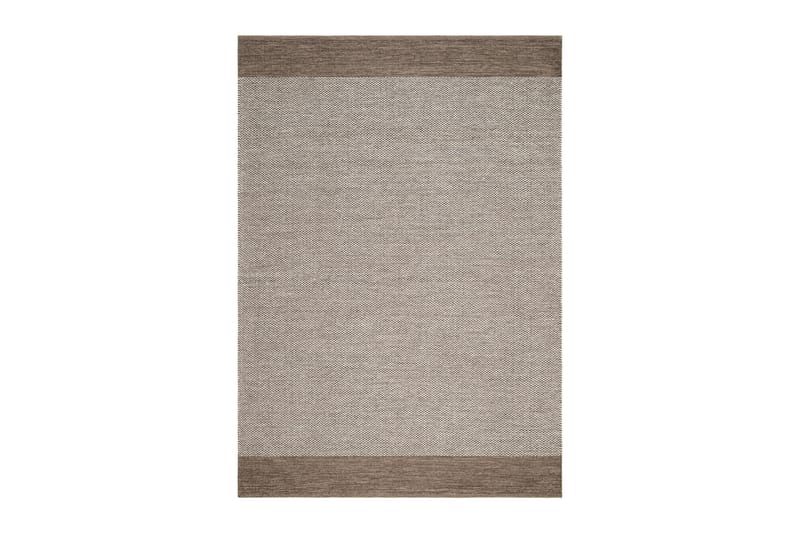 Puuvillamatto Alva 140x200 Suorakaiteen muotoinen - Tummabeige - Kodintekstiilit & matot - Matto - Moderni matto - Puuvillamatto