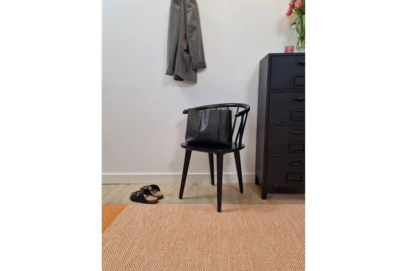 Puuvillamatto Alva 160x230 Suorakaiteen muotoinen - Oranssi - Kodintekstiilit & matot - Matto - Moderni matto - Puuvillamatto