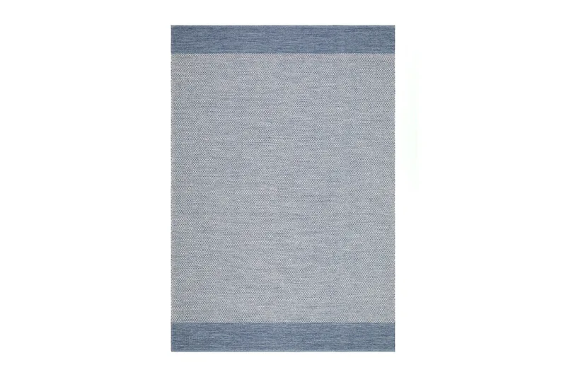 Puuvillamatto Alva 160x230 Suorakaiteen muotoinen, Sininen