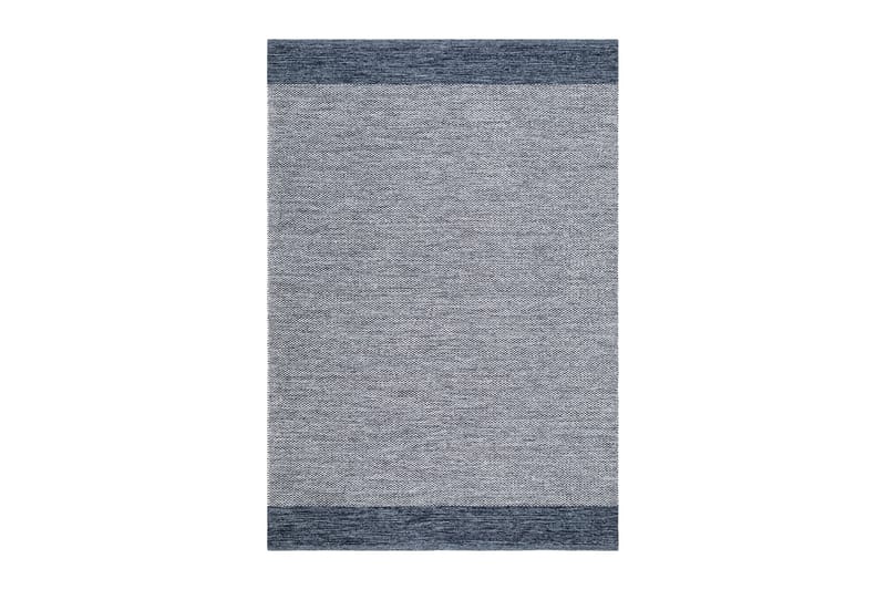 Puuvillamatto Alva 160x230 Suorakaiteen muotoinen - Sininen - Kodintekstiilit & matot - Matto - Moderni matto - Puuvillamatto