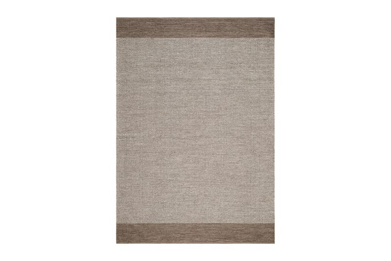 Puuvillamatto Alva 160x230 Suorakaiteen muotoinen - Tummabeige - Kodintekstiilit & matot - Matto - Moderni matto - Puuvillamatto