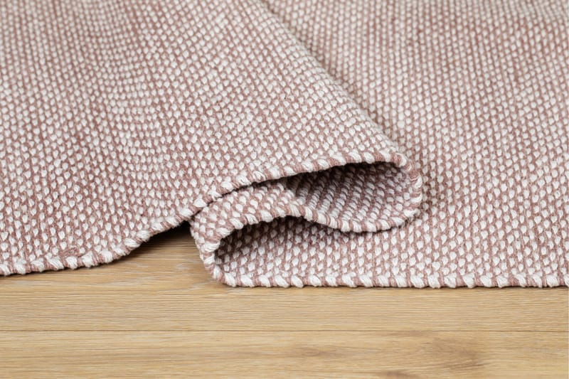 Puuvillamatto Alva 160x230 Suorakaiteen muotoinen - Vaaleanpunainen - Kodintekstiilit & matot - Matto - Moderni matto - Puuvillamatto