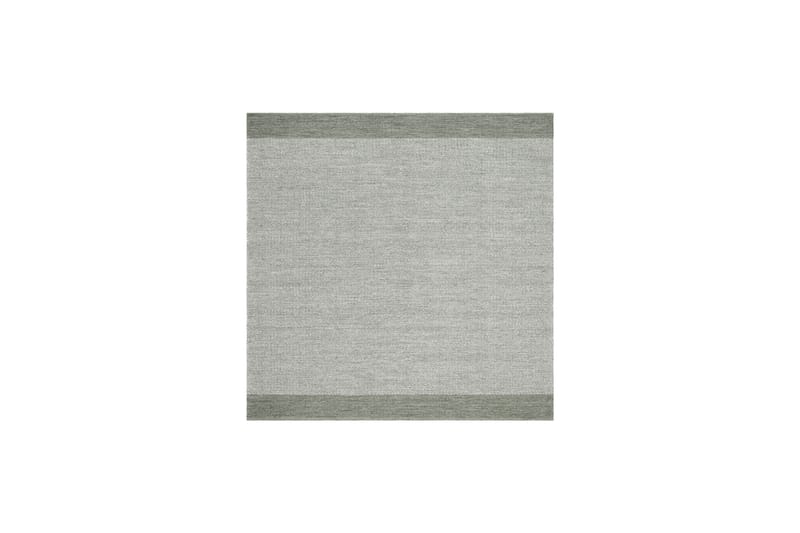 Puuvillamatto Alva 240x240 Neliö - Vihreä - Kodintekstiilit & matot - Matto - Moderni matto - Puuvillamatto