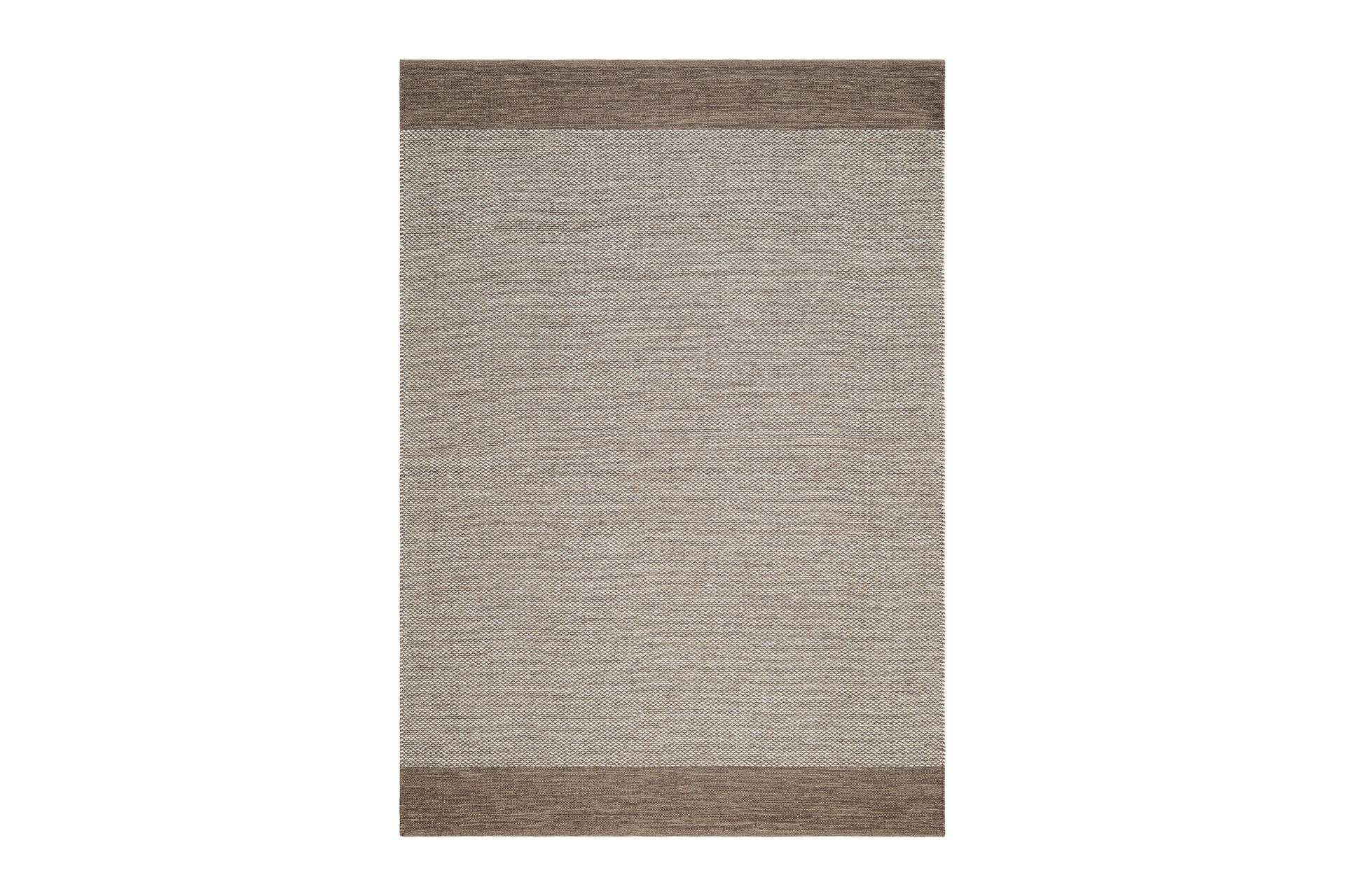 Puuvillamatto Alva 240x340 Suorakaiteen muotoinen - Tummabeige - Kodintekstiilit & matot - Matto - Moderni matto - Puuvillamatto