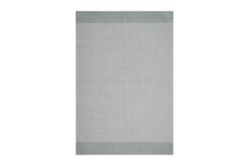 Puuvillamatto Alva 240x340 Suorakaiteen muotoinen - Vaaleanvihreä - Kodintekstiilit & matot - Matto - Moderni matto - Puuvillamatto