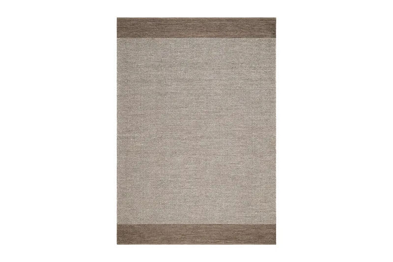 Puuvillamatto Alva 300x400 Suorakaiteen muotoinen - Tummabeige - Kodintekstiilit & matot - Matto - Moderni matto - Puuvillamatto