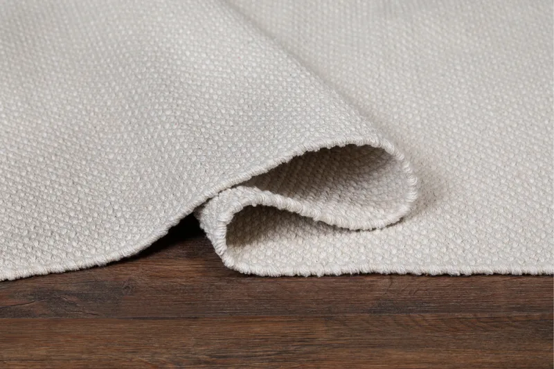 Puuvillamatto Alva 75x150 Soikea - Kerma - Kodintekstiilit & matot - Matto - Moderni matto - Puuvillamatto