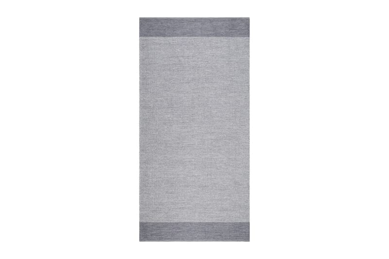 Puuvillamatto Alva 75x220 Soikea - Harmaa - Kodintekstiilit & matot - Matto - Moderni matto - Puuvillamatto
