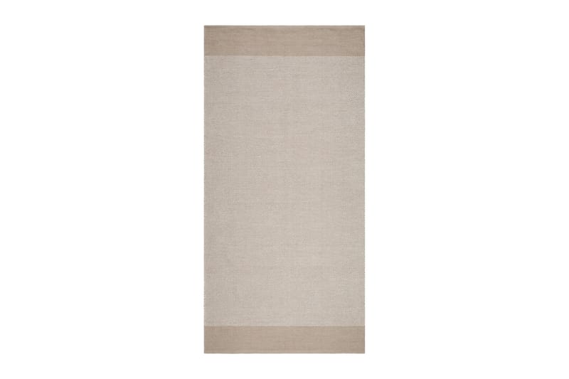 Puuvillamatto Alva 75x220 Soikea - Hiekka - Kodintekstiilit & matot - Matto - Moderni matto - Puuvillamatto