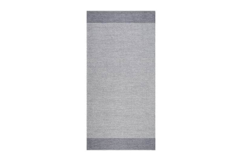 Puuvillamatto Alva 75x280 Soikea - Harmaa - Kodintekstiilit & matot - Matto - Moderni matto - Puuvillamatto