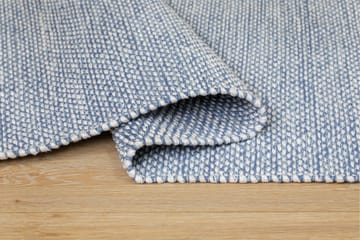 Puuvillamatto Alva 75x280 Soikea - Sininen - Kodintekstiilit & matot - Matto - Moderni matto - Puuvillamatto