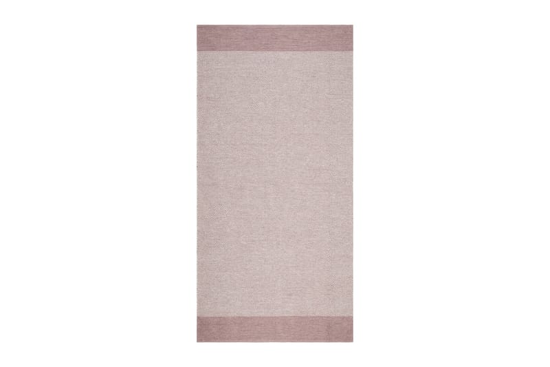 Puuvillamatto Alva 75x280 Soikea - Vaaleanpunainen - Kodintekstiilit & matot - Matto - Moderni matto - Puuvillamatto