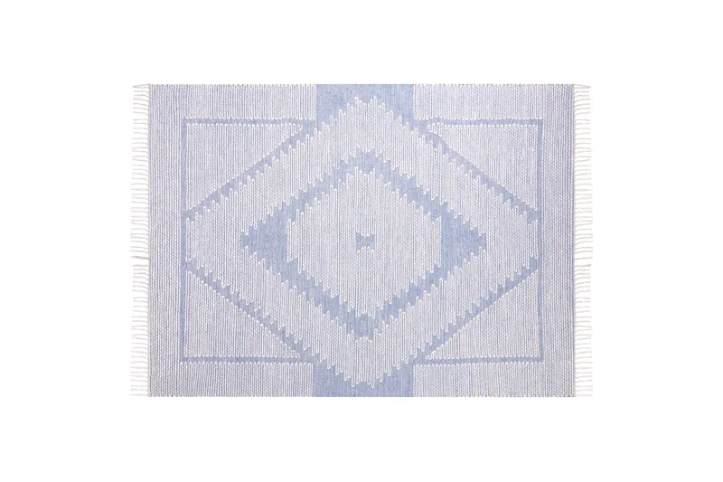 Puuvillamatto Ansar 140x200 cm, Sininen