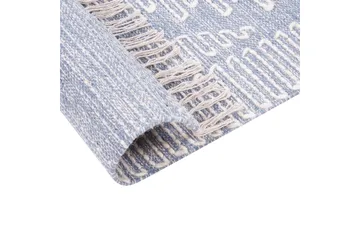 Puuvillamatto Ansar 160x230 cm - Sininen - Kodintekstiilit & matot - Matto - Moderni matto - Puuvillamatto