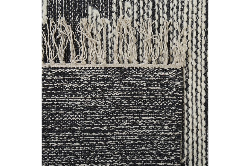 Puuvillamatto Arbaa 160x230 cm - Musta/Valkoinen - Kodintekstiilit & matot - Matto - Moderni matto - Puuvillamatto
