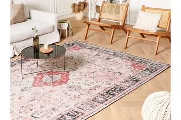 Puuvillamatto Attera 200x300 cm - Punainen - Kodintekstiilit & matot - Matto - Moderni matto - Puuvillamatto