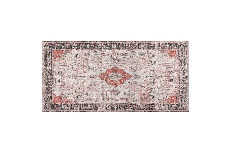 Puuvillamatto Attera 80x150 cm, Punainen