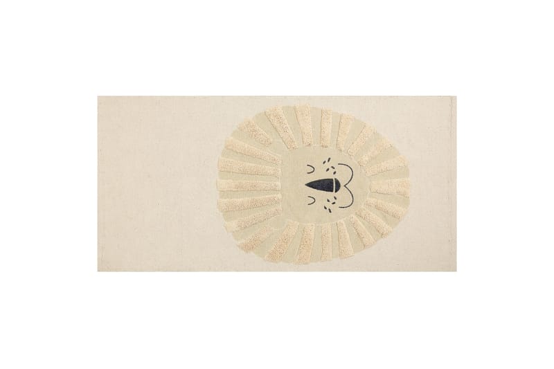 Puuvillamatto Balari 80x150 cm - Beige - Kodintekstiilit & matot - Matto - Moderni matto - Puuvillamatto