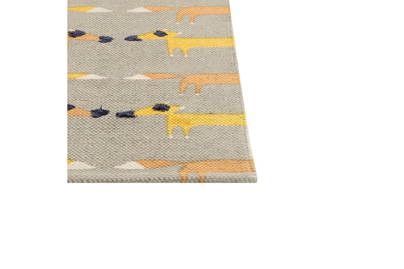 Puuvillamatto Bankgo 80x150 cm - Harmaa - Kodintekstiilit & matot - Matto - Moderni matto - Puuvillamatto