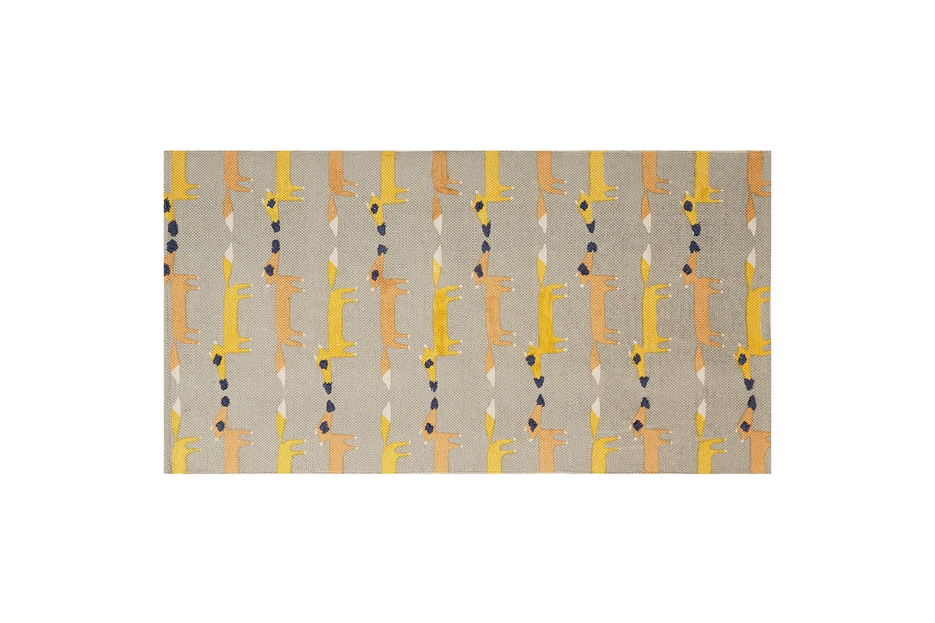 Puuvillamatto Bankgo 80x150 cm - Harmaa